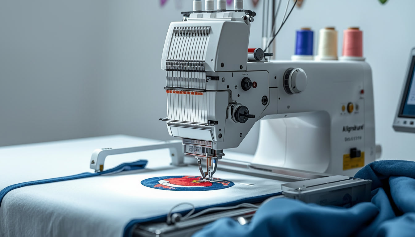 Proces znakowania firmowych gadżetów